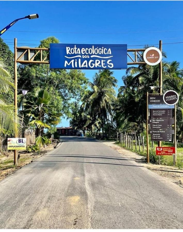 Chales Cantinho Da Mary São Miguel dos Milagres Exterior foto